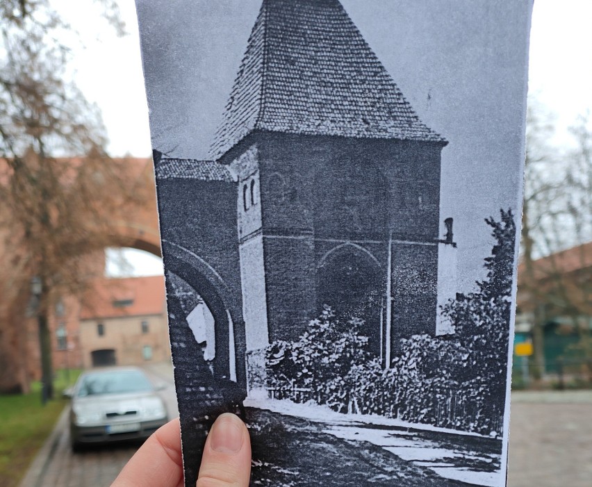 Toruń. Niezwykłe kolaże starych i nowych fotografii. Zdjęcia młodych archiwistów zrobiły furorę