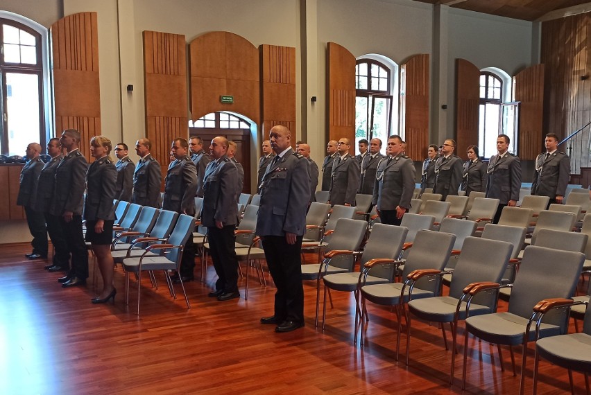 Uroczystości Święta Policji w Chełmnie odbyły się w tym roku...