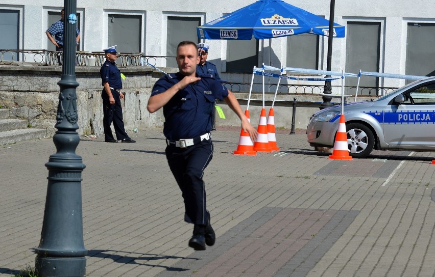 Na finał kierowania radiowozem policjanci musieli jeszcze...