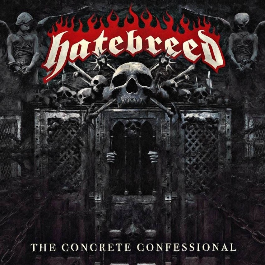 Okładka ostatniej płyty Hatebreed pt. "The Concrete...