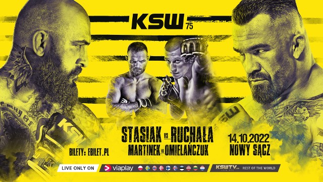 KSW 75 na żywo: wyniki, karta walk gali MMA w Nowym Sączu (14.10.2022)