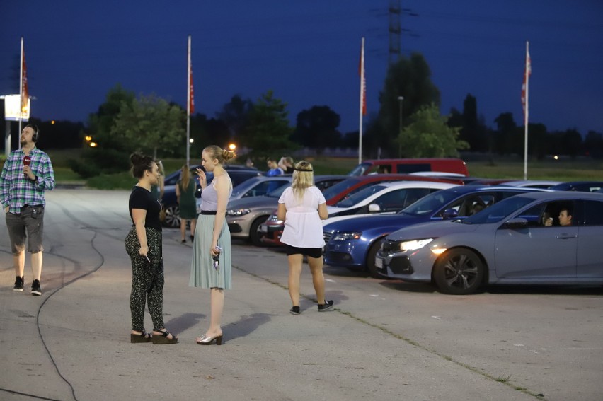 Zabrze: parking przy M1 zamienił się w wielką salę kinową....