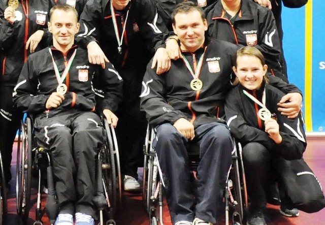 Maciej Nalepka (z lewej), Krzysztof Żyłka i Karolina Pęk reprezentować będą nasz kraj podczas mistrzostw świata w Chinach.