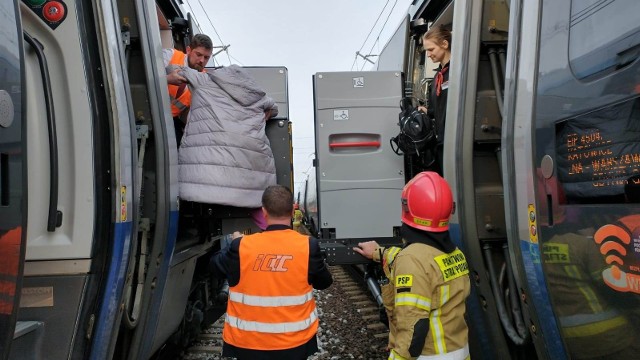 Śmierć pod kołami Pendolino w Łódzkiem ZDJĘCIA