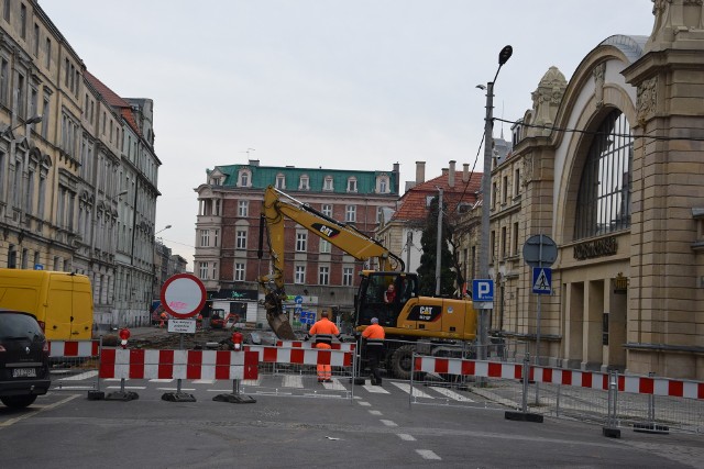 Dworcowa w Katowicach od 12 grudnia będzie całkowicie zamknięta dla ruchu