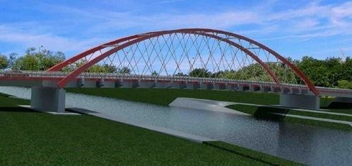 Tak będzie wyglądał nowy most Bierawa - Cisek. Ale do zakończenia prac pozostało prawie pół roku.