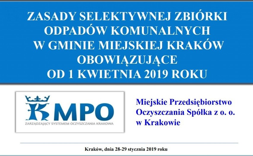 Kraków. Od 1 kwietnia nowe zasady zbiórki odpadów. Będzie więcej pojemników [PREZENTACJA]