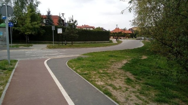 W powiecie wąbrzeskim ma powstać kolejna ścieżka pieszo-rowerowa. Na zdjęciu ścieżka w Wąbrzeźnie, od ulicy Pruszyńskiego do ulicy Żeromskiego