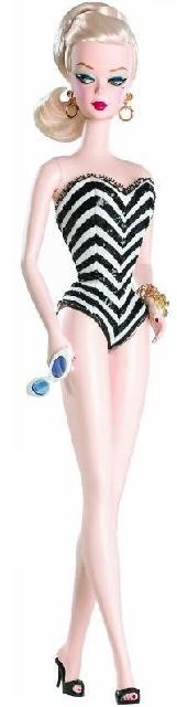 Pierwsza lalka Barbie została wyprodukowana w 1959 roku w...