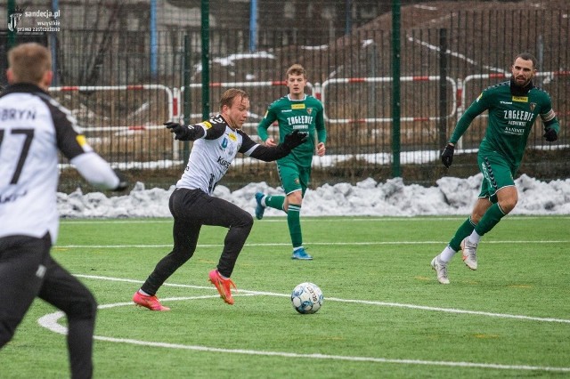 W poprzednim meczu sparingowym Sandecja zremisowała z Zagłębiem Sosnowiec 1:1