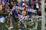 Wulkan emocji kibiców na derbach Górnik Zabrze - Piast Gliwice. Zobaczcie zdjęcia derbowych fanów