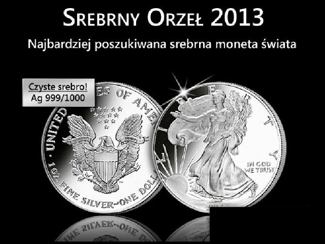 Srebrny Orzeł 2013. Najbardziej poszukiwana moneta!Srebrny Orzeł 2013