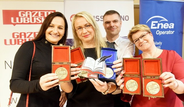 Uroczystość wręczenia nagród w plebiscycie "Gazety Lubuskiej" - Nauczyciel na medal - Zielona Góra- 11 grudnia 2018