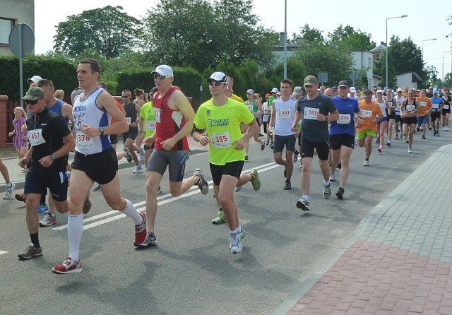 W tegorocznych biegach w Unisławiu wzięła udziała rekordowa ilość zawodników