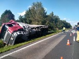 Dwa tragiczne wypadki drogowe w regionie. Dwie osoby poniosły śmierć w wyniku zdarzeń w Grębowie i Cmolasie [ZDJĘCIA]