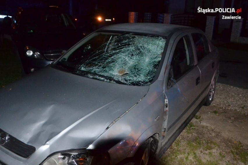 Tragiczny wypadek w Koryczanach. Samochód potrącił grupę przechodniów. Zginęła dziewczynka w wieku 13 lat ZDJĘCIA