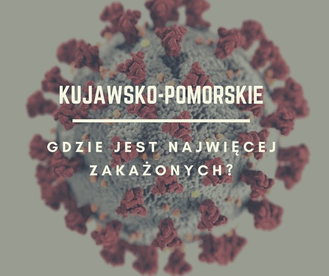 W województwie kujawsko-pomorskim 572 osoby są zakażone koronawirusem (stan na 9 maja). W tym 5 osób pochodzi spoza regionu, pozostali - z miast i powiatów na terenie województwa kujawsko-pomorskiego. Gdzie jest najwięcej zakażonych? Zobacz dane wojewody.Aby przejść do danych z poszczególnych miast i powiatów wystarczy przesunąć zdjęcie gestem lub nacisnąć strzałkę w prawo.