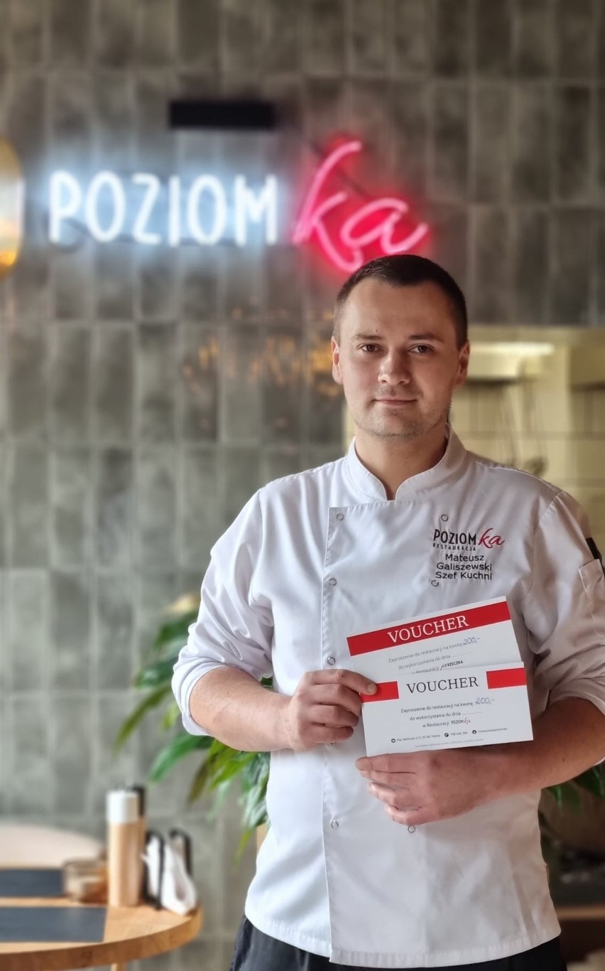 Na zdjęciu Mateusz Galiszewski, szef kuchni w Restauracji...