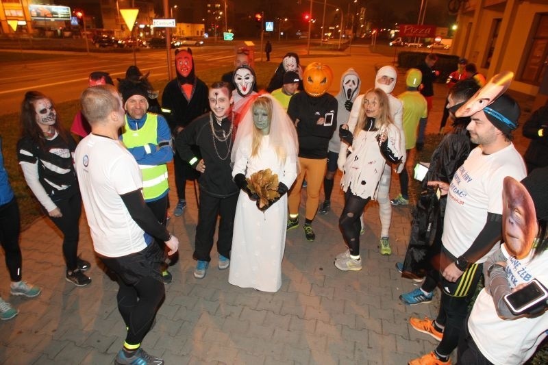 Halloweenowe "szuranie" w Kielcach
