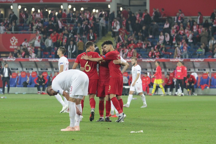 mecz Polska - Portugalia 2:3 na Stadionie Śląskim w...