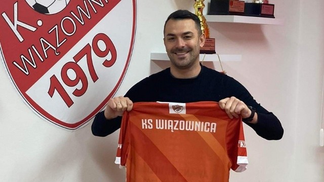 Kamil Witkowski, nowy trener KS-u Wiązownica
