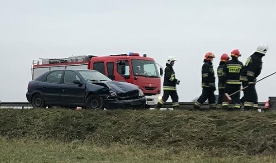 Wypadek na autostradzie A4 w Gliwicach. Ranne zostało...