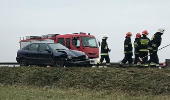 Wypadek na autostradzie A4 w Gliwicach. Ranne zostało dziecko