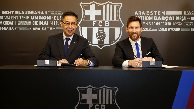 Messi na dłużej w Barcelonie