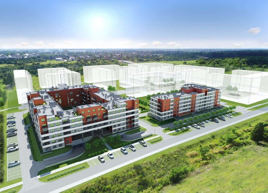 Inwestycje mieszkaniowe na Partynicach we Wrocławiu. Deweloper zapowiada kolejne budowy [WIZUALIZACJE]