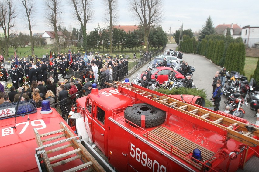 Pogrzeb Ryszarda Pluty radnego Kuźni Raciborskiej