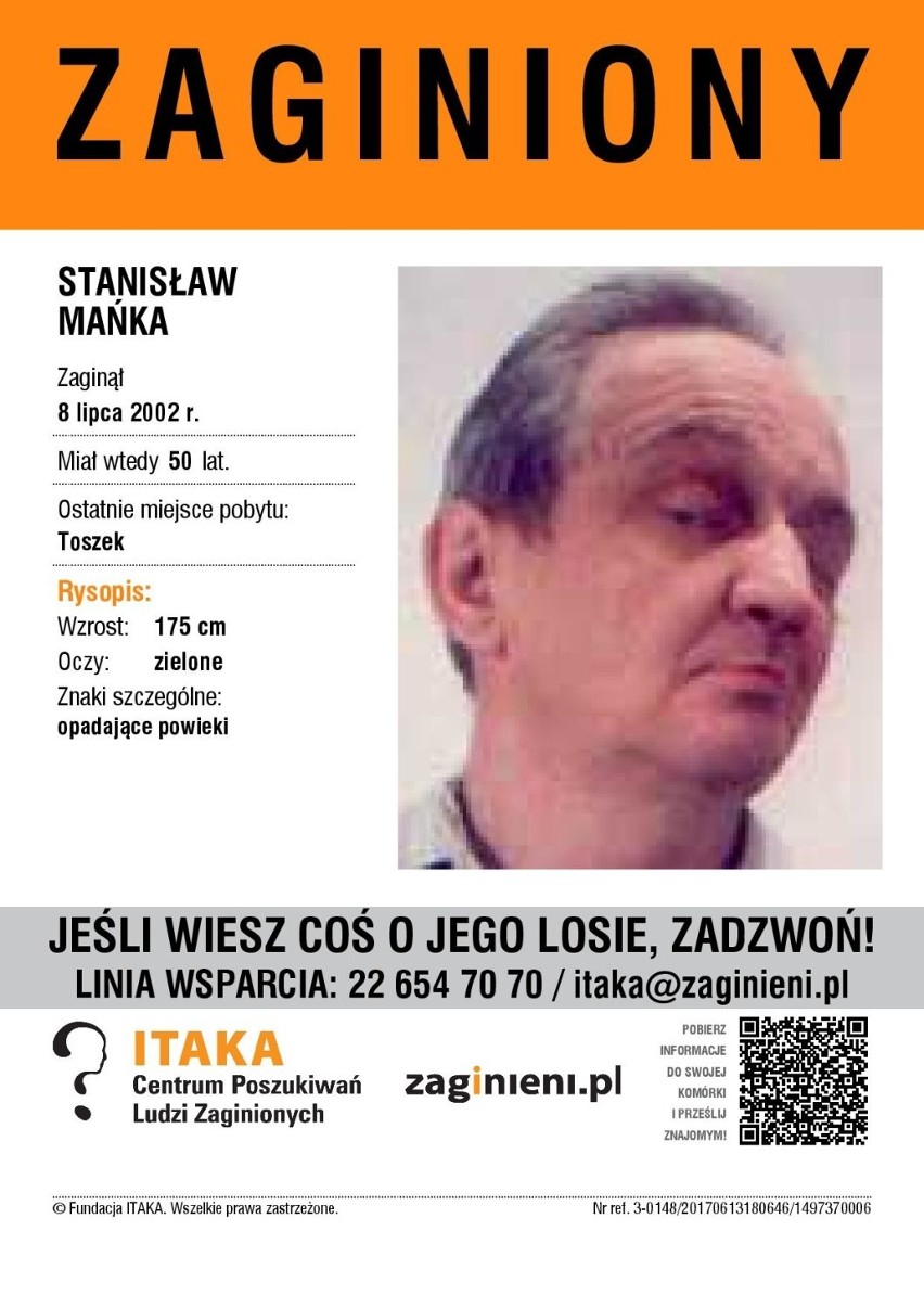 Zaginieni z woj. śląskiego: Szukają ich rodziny, bliscy,...