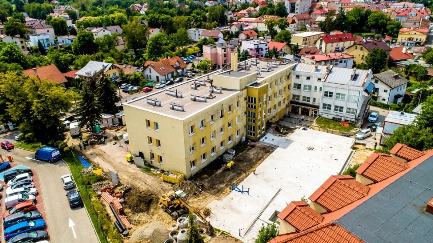 Ośrodek zdrowia w Wieliczce jest rozbudowywany o część...