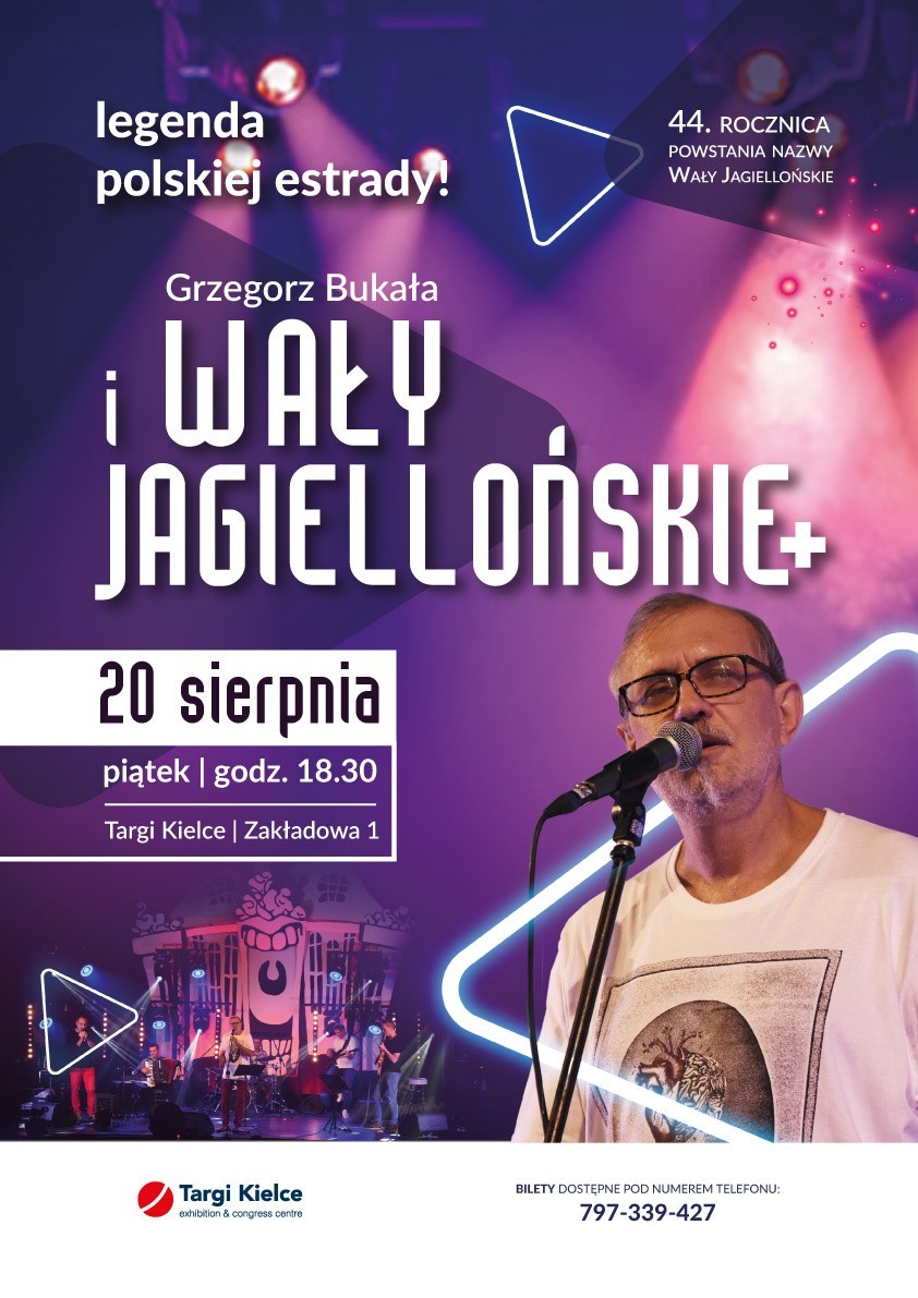 Wały Jagiellońskie zagrają w Kielcach. Na koncert zaprasza Grzegorz Bukała [WIDEO]