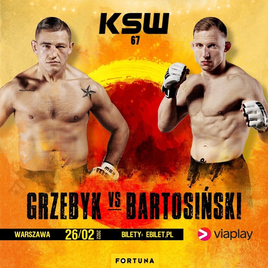 Dwaj rzeszowianie Andrzej Grzebyk i Arkadiusz Kaszuba będą walczyć na najbliższej gali KSW 67