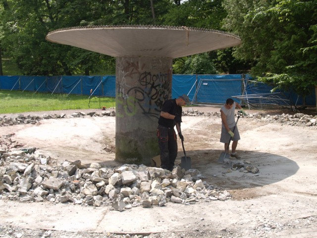 W ramach pierwszego etapu przebudowana zostanie fontanna i plac wokół niej.