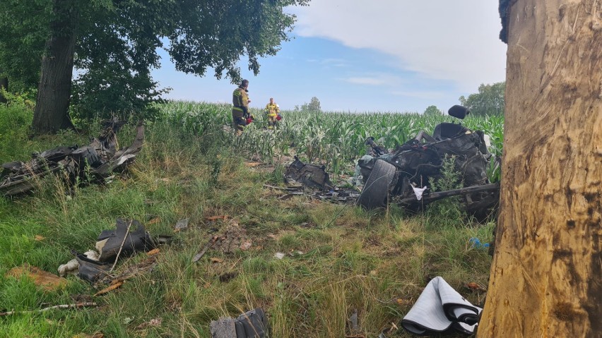 Tragiczny wypadek w Jastrzębiu Górnym w powiecie zgierskim....