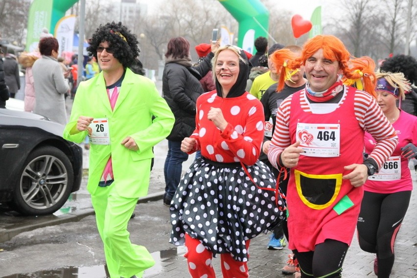 Bieg Walentynkowy 2017 w Dąbrowie Górniczej