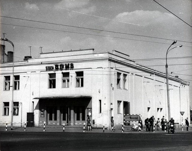 Kino Roma przy ul. Rzgowskiej (ok. 1969 r.)