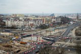 Trwają prace na ul. Kujawskiej w Bydgoszczy. Zobacz wideo z placu budowy