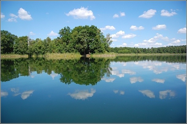 Sobotnie popołudnie nad jeziorkiem - Liny