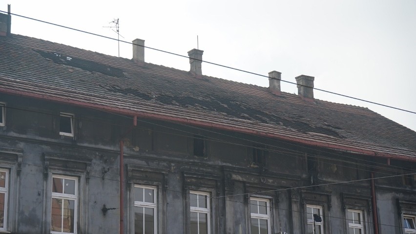 Pożar w Zabrzu wybuchł w kamienicy przy ul. Bytomskiej