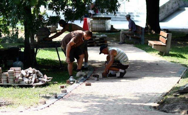 Remont alejek ma zakończyć się w tym tygodniu