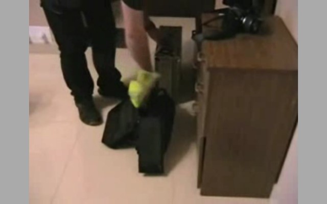 Morderca kotów z Zabrza - zdjęcia z nagrania operacyjnego policji