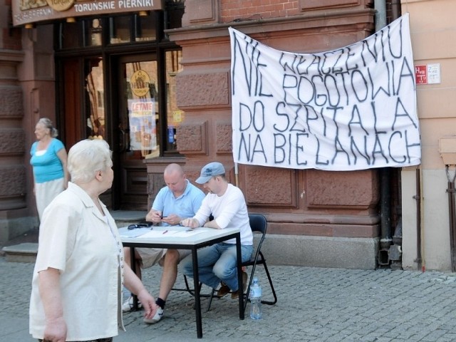 nie chcą fuzji toruńskich szpitali