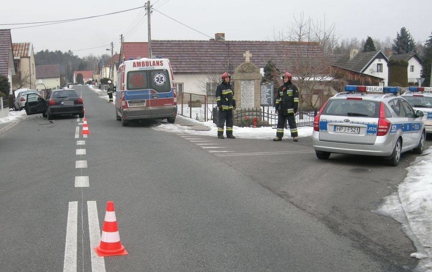 Wypadek w Smolarni.