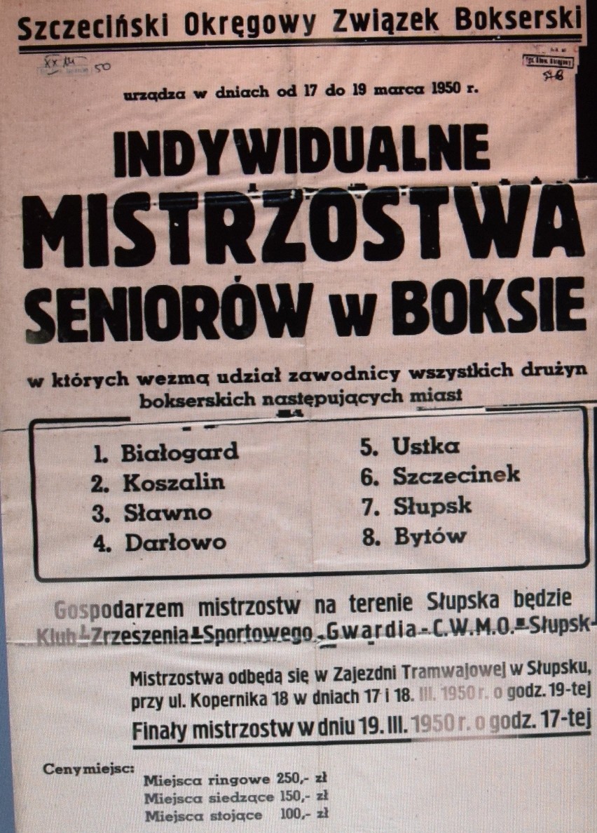 Stare afisze z Bytowa. Walka ze stonką, rewie sportowe i harcerskie (ZDJĘCIA) 