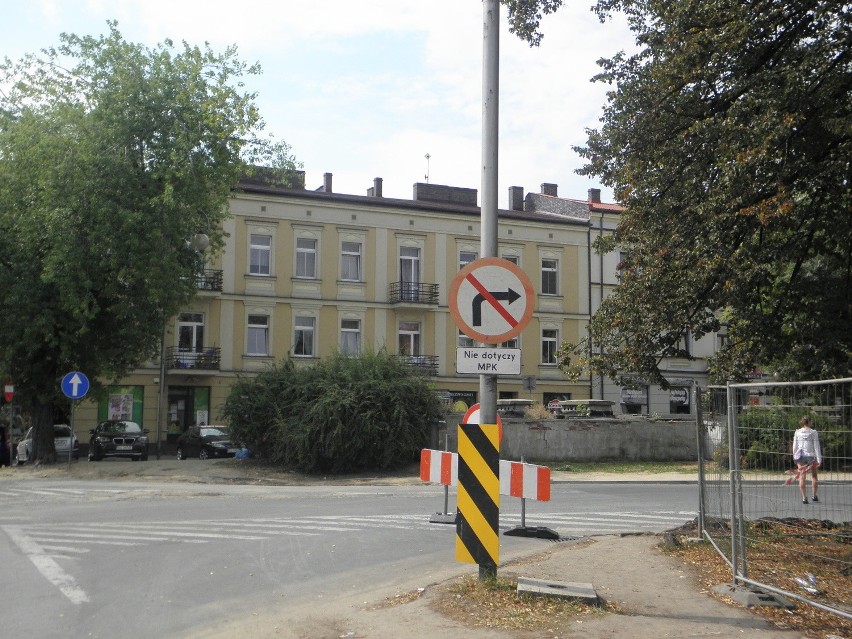 Utrudnienia ruchu w Częstochowie. Zamknięta I aleja NMP