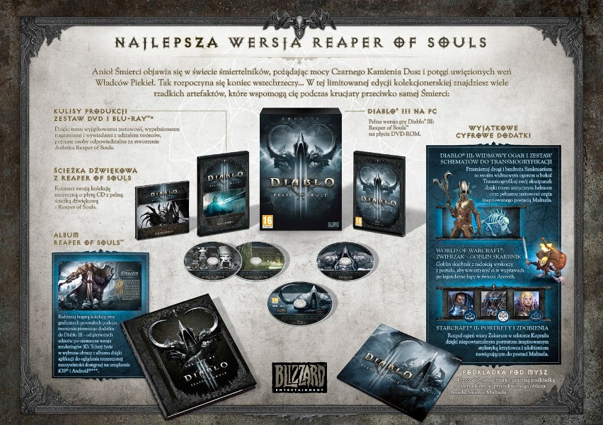 Diablo III: Reaper of Souls. Jak wygląda Edycja Kolekcjonerska?