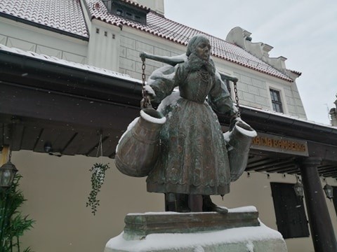 Zima znowu zawitała do Poznania! Obfite opady śniegu w nocy...