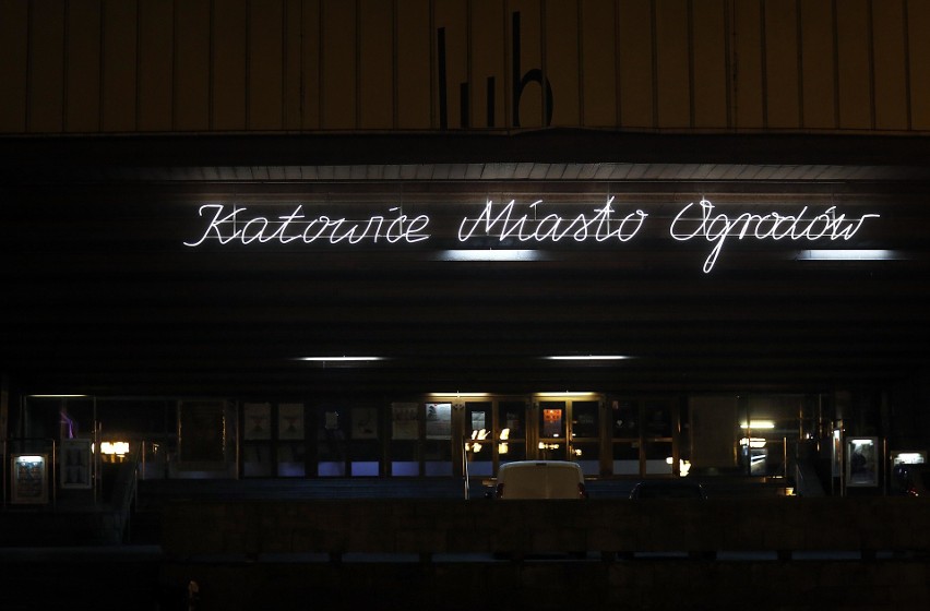 Neon Katowice Miasto Ogrodów
